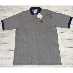 Vintage US Air Force 47 Oarsman 913 T Shirt USA Size XL NWT Polo 3 Button